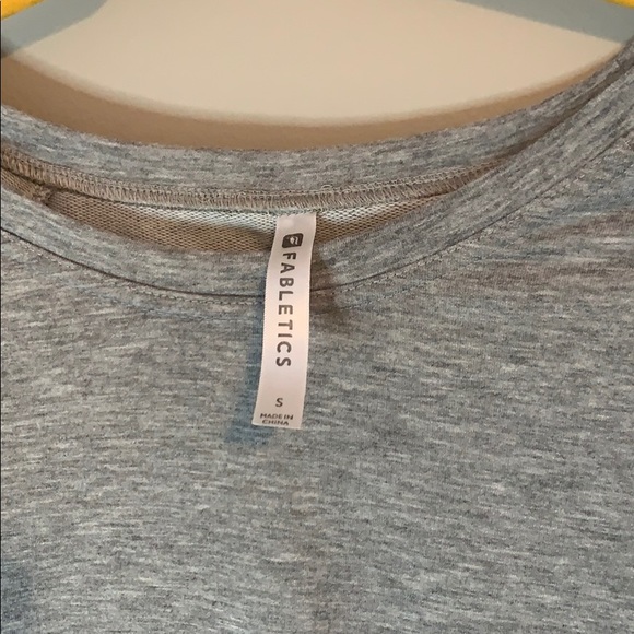 Fabletics Pullover with front pocket gray size sm - Picture 3 of 4